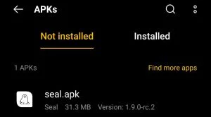 Seal APK File